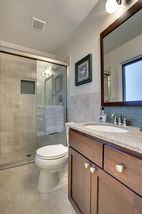 Updated master bath. 