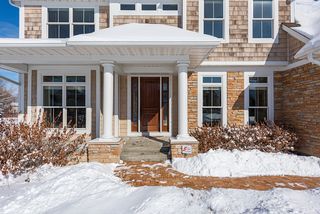 Welcoming front porch