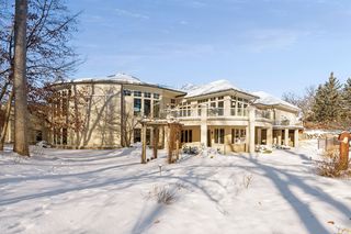 Areas to play or garden on this 1.82 acre lot.