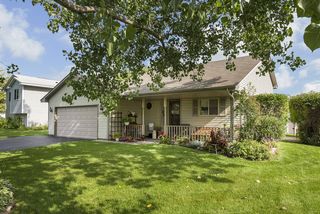 Welcoming front porch