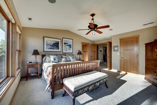 Large, double Entry door to this Master Bedroom suite.