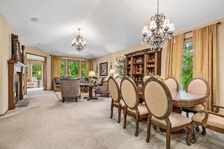 Stunning Chandelier Light Fixtures and Large Windows