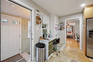 View of back entry off kitchen that leads to basement.