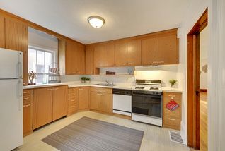 Well-maintained, bright, with plenty of space to make this an eat-in kitchen.