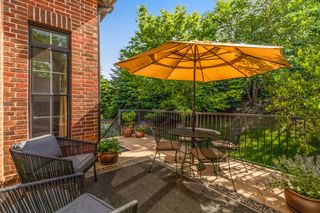 ...and the thrid gather spot on the east side of the unit at the front door ~ perfect for enjoying morning coffee and the rising  sun.