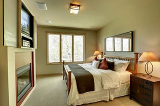 Master bedroom - gas fireplace with remote, programable, thermostatic control 