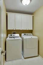 You will love the convenience of this laundry room located on the upper level