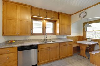 Lovely cabinets and granite counter tops