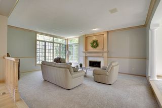 Large Family Room space conveniently open and located off the Kitchen and Kitchen Eating area.