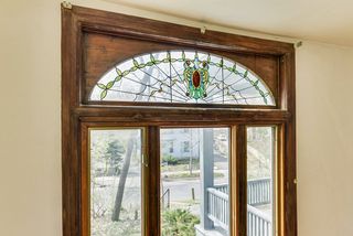 You will find an Original Stained Glass Window in the Living Room! 