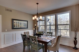Dining room with wainscoating 