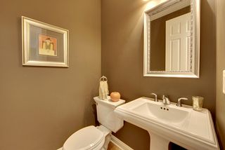 There is a conveniently located main floor half bath.