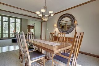 Views are open and inviting to the 2 story great room across the hallway.
