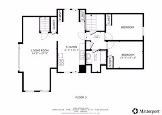 Unit 3 - Third Floor - FloorPlan