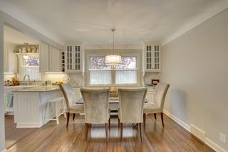 Informal dining adjoins kitchen and living room - updated floor plan. 