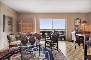 Balcony is west and north facing with unobstructed views of The Walker,  Loring Park,  Twins Stadium and the Downtown City Skyline