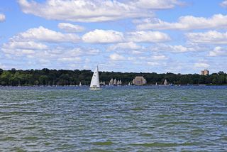 Lake Harriet only a few blocks away