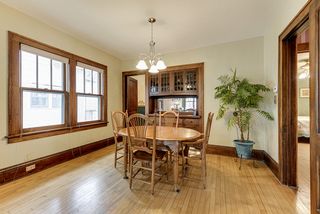 Plenty of sun light and a newer light fixture.