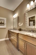Lower level bath
