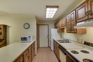 Lots of cabinets and counter space plus spacious breakfast bar...