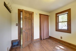Closet organizer, hooks for hanging - ready for you to move in.