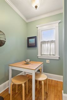 Dining nook off kitchen