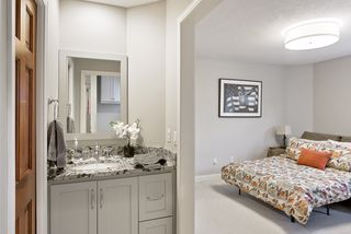 Each bedroom has its own private sink