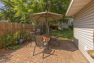 The Stone Paver Patio offers plenty of space for outdoor entertaining! 