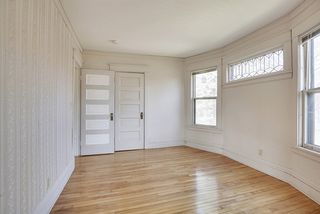 One of the 2nd Floor Bedrooms features this Leaded Glass Window...