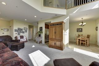 Eat-in kitchen off of living room