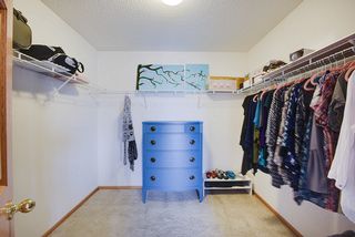 Huge walk in master closet.