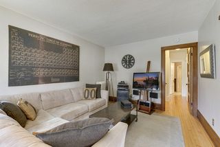 comfortable living room on main level