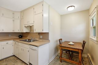 Dining nook in kitchen
