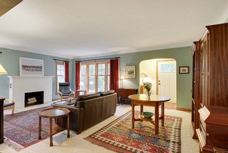 Entertain in style in the spacious Living Room with Fireplace!