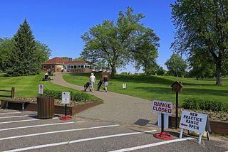 Nearby golf.