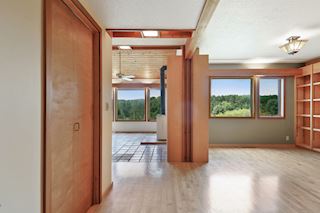 View when entering through front door
