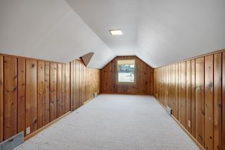 Large 3rd Bedroom upstairs with attic storage