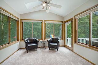 3 Seasons Porch off of the Eat in Kitchen - Step out to the Deck