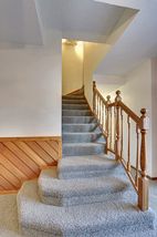 Upstairs we go. 