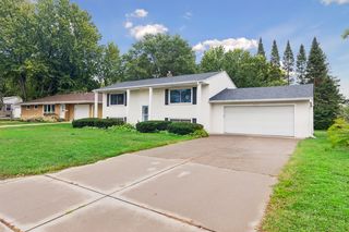 Attached two-car garage and wide driveway