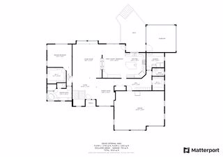 Main level floorplan.