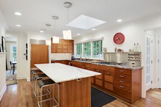 ...with back door entry to wrap around deck 