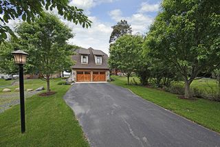 Large driveway for your guests vehicles, additional street parking along the park.