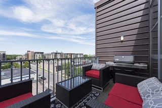 Summer shot of the balcony 