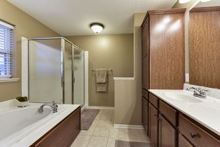 Master bathroom complete with soaker tub and double sinks