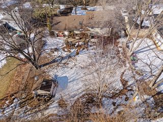 Large fenced in yard