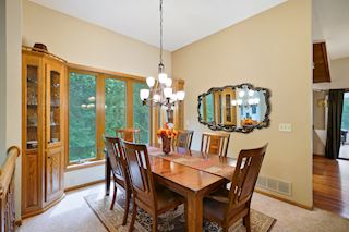 Formal Dining Room with 2 Built-Ins