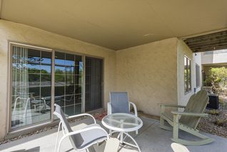 Relax with friends and family on this lower level patio...