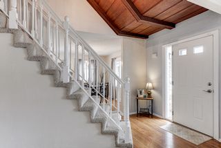 Spacious foyer...