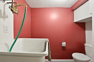 Basement bathroom
